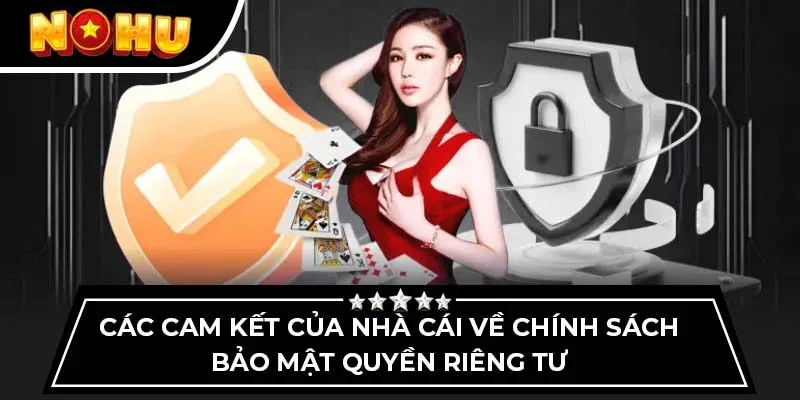 Các cam kết của nhà cái về chính sách bảo mật quyền riêng tư