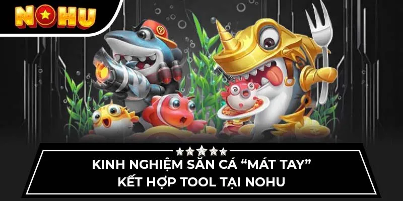 Kinh nghiệm săn cá “mát tay” kết hợp tool tại Nohu