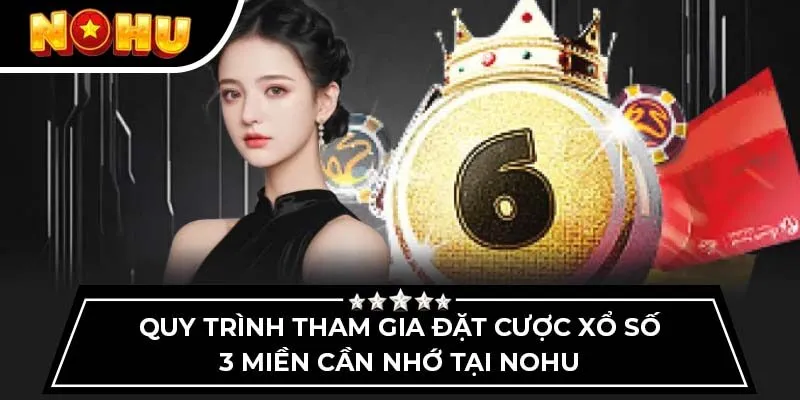Quy trình tham gia đặt cược xổ số 3 miền cần nhớ tại Nohu